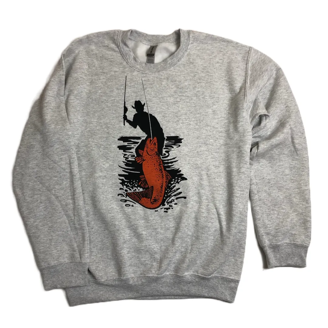 Fishing Cowboy Sweatshirt