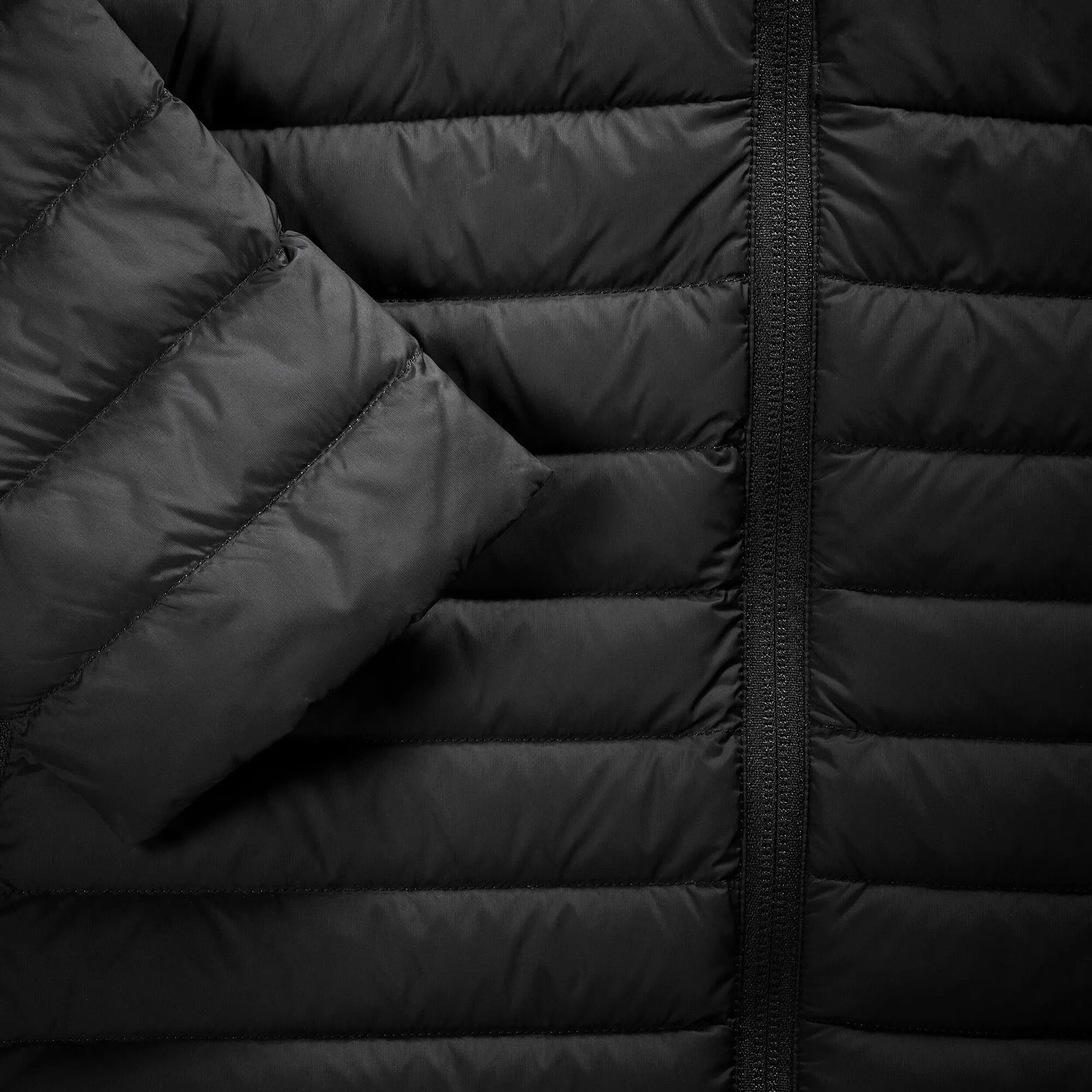 Forclaz MT100 Womens Hooded Down Puffer Jacket with Adjustable Hood